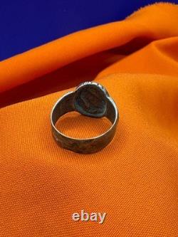 WW2. German silver ring. WWII