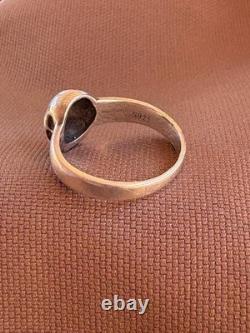 WW2. German silver ring. WWII