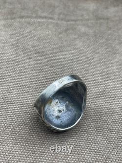 WW2. German silver ring. WWII