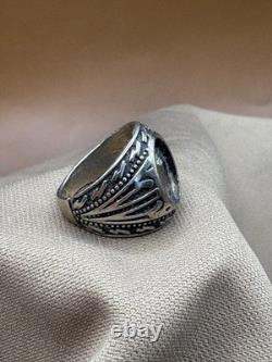WW2. German silver ring. WWII