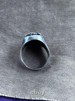 WW2. German silver ring. WWII