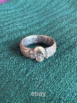 WW2. German silver ring. WWII