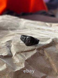 WW2. German silver ring. WWII