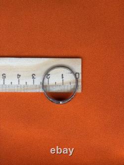 WW2. German silver ring. WWII