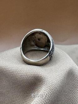 WW2. German silver ring. WWII