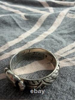 WW2. German silver ring. WWII