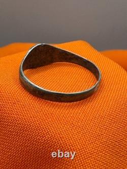 WW2. German silver ring. WWII