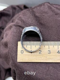 WW2. German silver ring. WWII