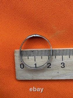 WW2. German silver ring. WWII