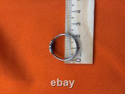 WW2. German silver ring. WWII