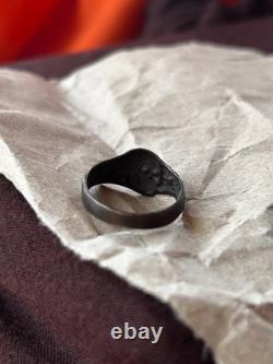 WW2. German silver ring. WWII
