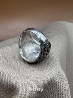 WW2. German silver ring. WWII