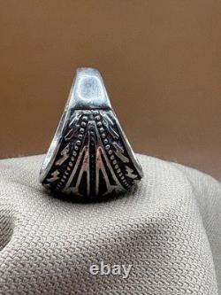 WW2. German silver ring. WWII