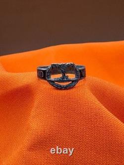 WW2. German silver ring. WWII