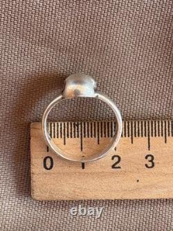 WW2. German silver ring. WWII