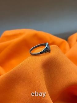 WW2. German silver ring. WWII