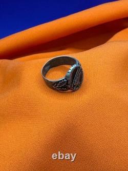 WW2. German silver ring. WWII
