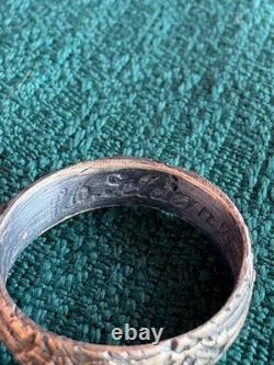 WW2. German silver ring. WWII