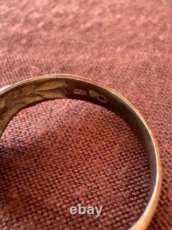 WW2. German silver ring. WWII