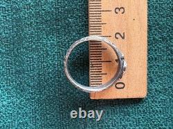 WW2. German silver ring. WWII