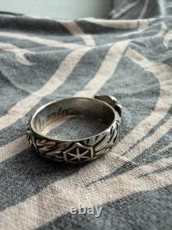 WW2. German silver ring. WWII