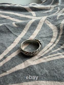 WW2. German silver ring. WWII
