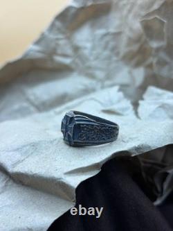 WW2. German silver ring. World War II
