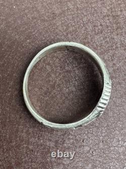 WW2. German silver ring. World War II