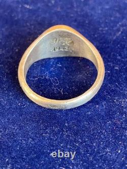 WW2. German silver ring. World War II