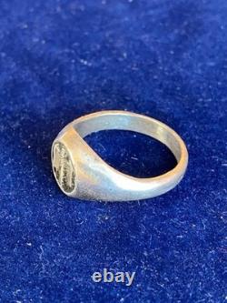 WW2. German silver ring. World War II