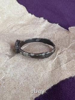 WW2. German silver ring. World War II