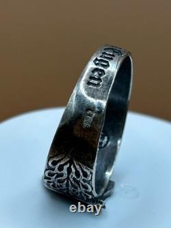 WW2. German silver ring. World War II