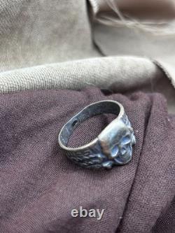 WW2. German silver ring. World War II