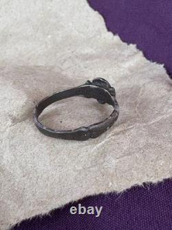 WW2. German silver ring. World War II