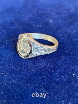 WW2. German silver ring. World War II