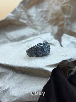 WW2. German silver ring. World War II