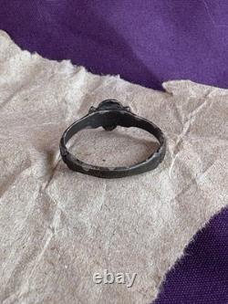 WW2. German silver ring. World War II