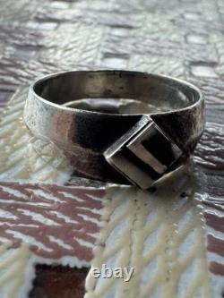 WW2. German silver ring. World War II