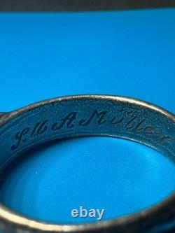 WW2. German silver ring. World War II
