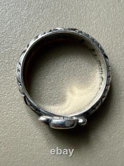 WW2. German silver ring. World War II