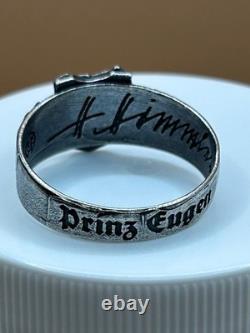 WW2. German silver ring. World War II