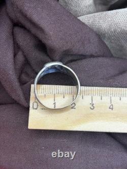 WW2. German silver ring. World War II