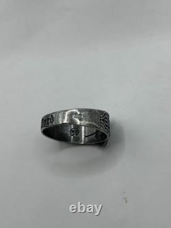 WW2. German silver ring. World War II