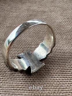 WW2. German silver ring. World War II