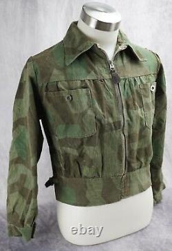 WW2 German splinter Camo jacket tunic field Heer wehrmacht US vet estate uniform