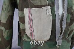 WW2 German splinter Camo jacket tunic field Heer wehrmacht US vet estate uniform