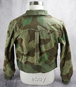 WW2 German splinter Camo jacket tunic field Heer wehrmacht US vet estate uniform