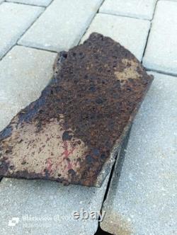 WW2 German tank Panther / Panzer V / Sd. Kfz. 171 Roof Fragment Armor Piece