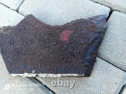 WW2 German tank Panther / Panzer V / Sd. Kfz. 171 Roof Fragment Armor Piece