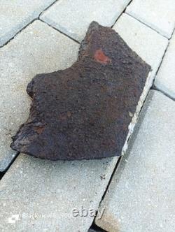 WW2 German tank Panther / Panzer V / Sd. Kfz. 171 Roof Fragment Armor Piece